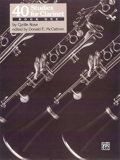 photo of 40 Studies for the Clarinet, Book One