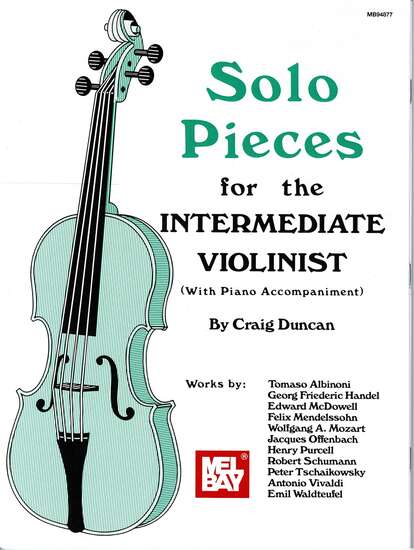 photo of Solo Pieces for the Intermediate Violinist