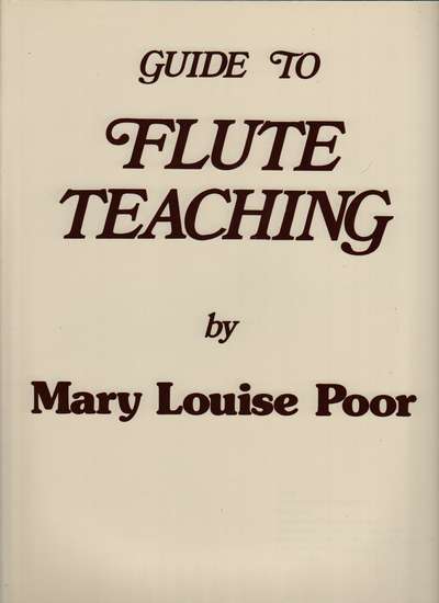photo of Guide to Flute Teaching