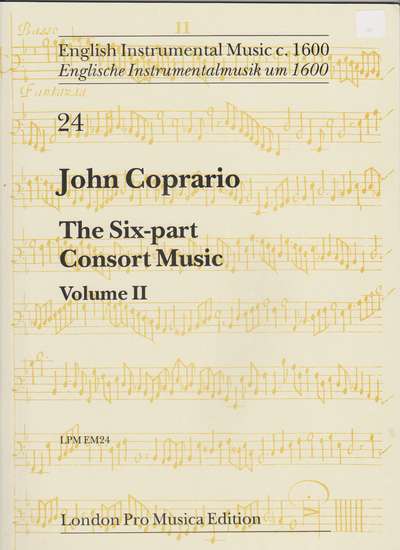 photo of The Six Part Consort Music, Vol. II