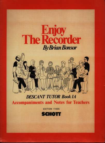 photo of Enjoy the Recorder, Descant Tutor, Book 1 Accompaniments