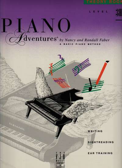 photo of Piano Adventures, Theory Book, Level 3B, 1998 edition