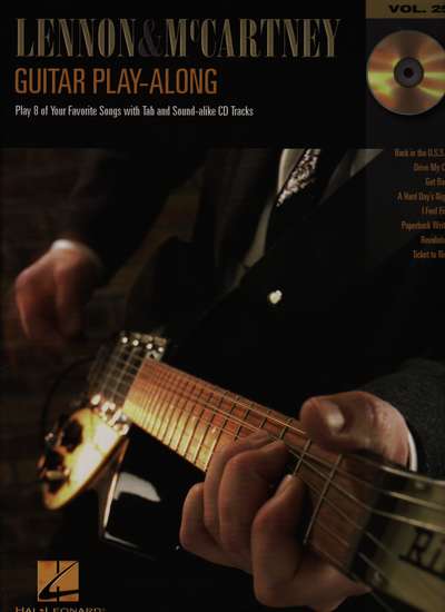 photo of Guitar Play-Along, Vol. 25, Lennon & McCartney, 8 Songs