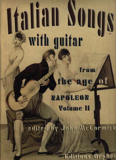 photo of Italian Songs with guitar from the age of Napoleon, Vol. II