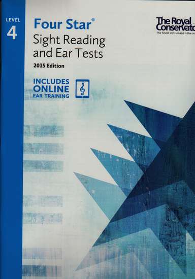 photo of Four Star Sight Reading and Ear Tests, Book 4, 2015 Edition