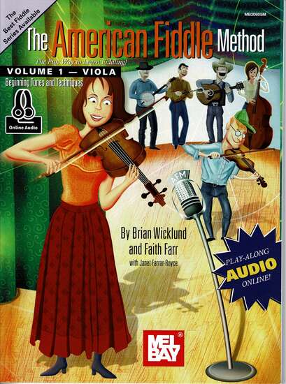 photo of The American Fiddle Method, Volume 1 Viola, online audio