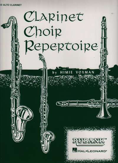 photo of Clarinet Choir Repertoire, Alto Clarinet