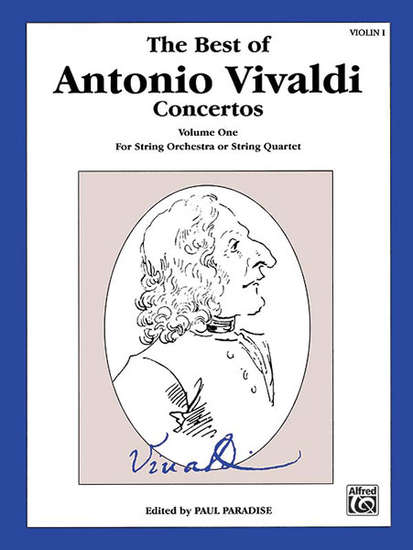 photo of The Best of Antonio Vivaldi Concertos, Volume I, Violin I