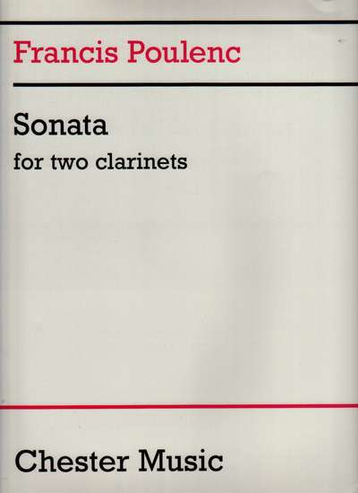 photo of Sonata for Two Clarinets (B flat and A)