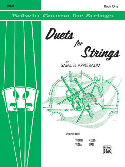 photo of Duets for Strings, Book One for Violin