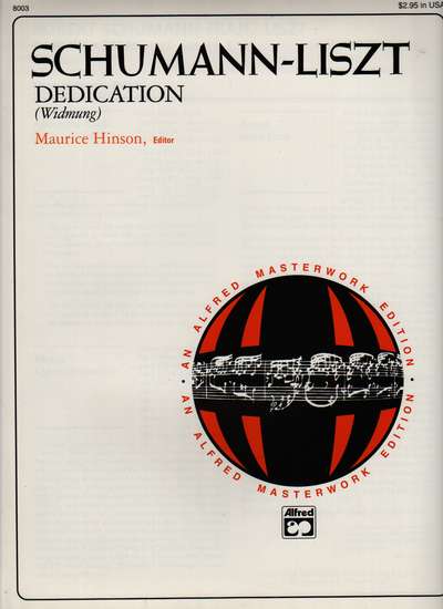 photo of Dedication (Widmung)