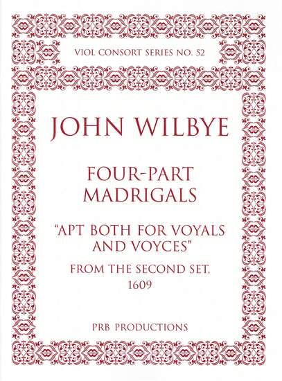 photo of The Second Set of English Madrigals apt both for Voyals & Voyces, Four Parts