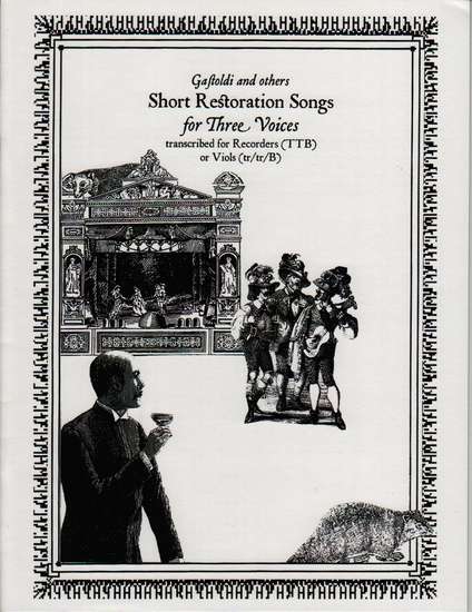 photo of Gastoldi and others, Short Restoration Songs for Three Voices