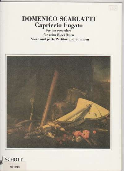 photo of Capriccio Fugato for ten recorders