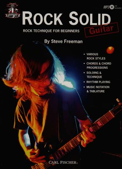 photo of Rock Solid Guitar, Rock Technique for Beginners, Camp Jam, MP3 CD