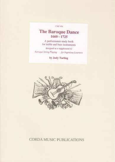 photo of The Baroque Dance 1660-1725, A performance study book for treble and bass