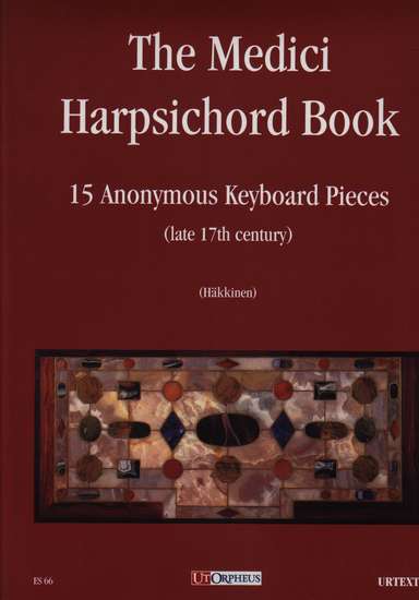 photo of The Medici Harpsichord Book, 15 Anonymous Keyboard Pieces late 17th century