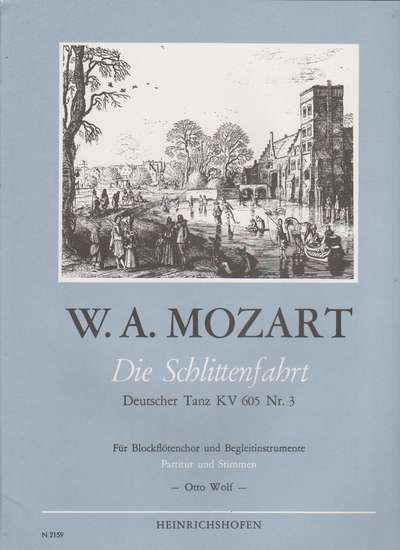 photo of Die Schlittenfahrt, German Dance KV 605, Nr. 3