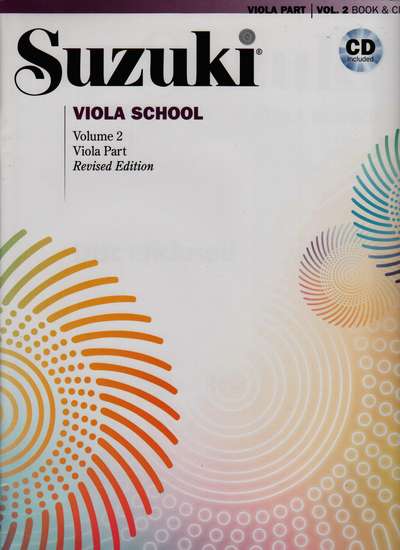 photo of Suzuki Viola School, Vol. 2, Revised 2013, with CD by Preucil