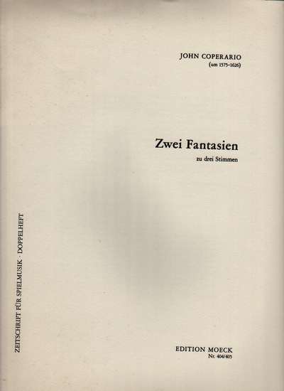 photo of Zwei Fantasien, Two Fantasies