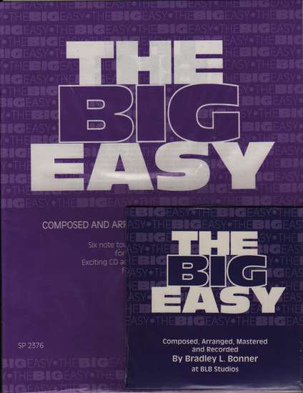 photo of The Big Easy, Six note tour of the soprano recorder, score,  CD