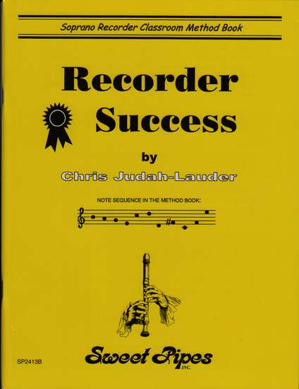photo of Recorder Success, Soprano recorder classroom Method Book