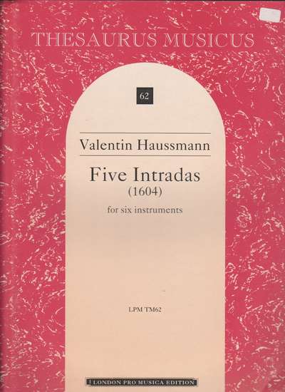 photo of Five Intradas (1604)