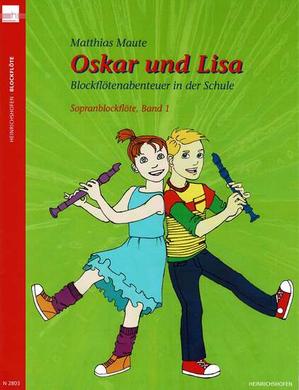 photo of Oskar und Lisa, Recorder Adventure in School, Book 1, Soprano, Student book