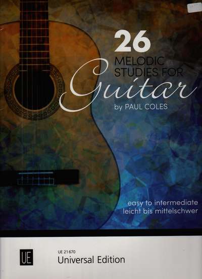 photo of 26 Melodic Studies for Guitar