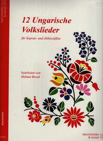 photo of 12 Hungarian Folksongs (Ungarische Volkslieder)