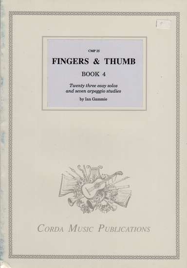 photo of Fingers & Thumb, Book 4, 23 easy solos and 7 arpeggio studies