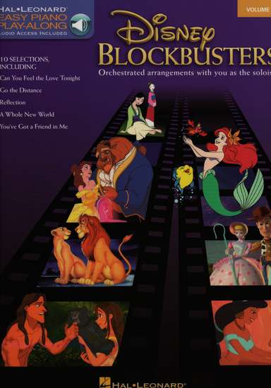 photo of Disney Blockbusters 11, Easy Piano access to play along files, 10 tunes