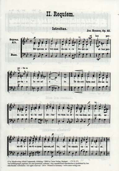 photo of II Requiem, Op. 45