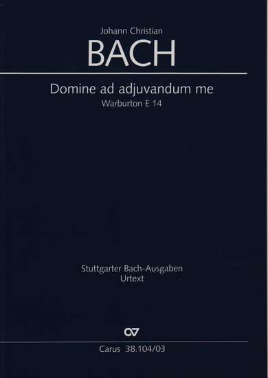 photo of Domine ad adjuvandum me, Warb E 14