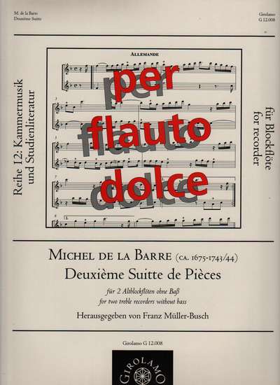 photo of Deuxieme Suitte de Pieces