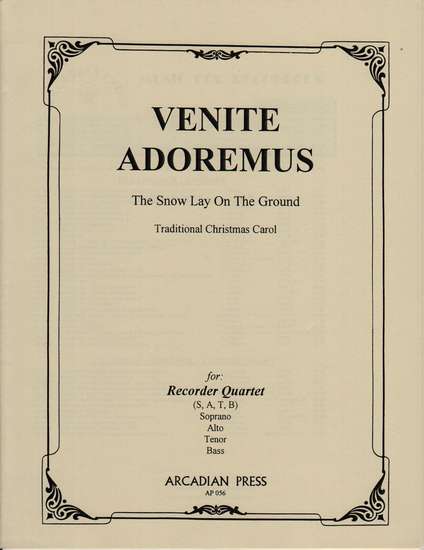 photo of Venite Adoremus