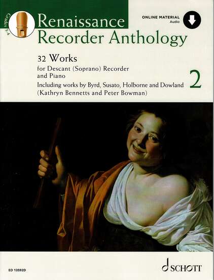 photo of Renaissance Recorder Anthology, Vol. 2, 32 Works, CD, Soprano