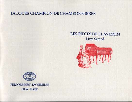 photo of Pieces de Clavecin, Livre Second