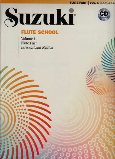 photo of Suzuki Flute School, Vol. 1, International Edition, with CD
