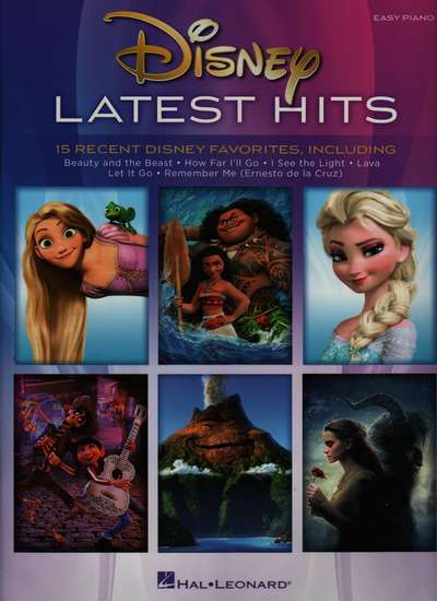 photo of Disney Latest Hits, 15 Recent Disney Favorites, Easy Piano