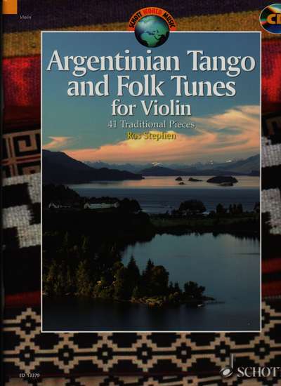 photo of Argentinian Tango and Folk Tunes for Violin, 41 pieces, CD