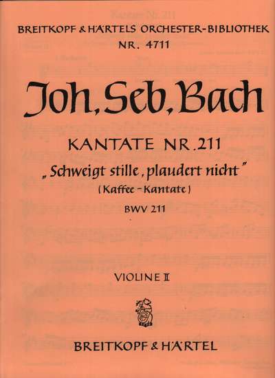 photo of Schweigt stille, plaudert nicht, Kaffeekantate, BWV 211, VII