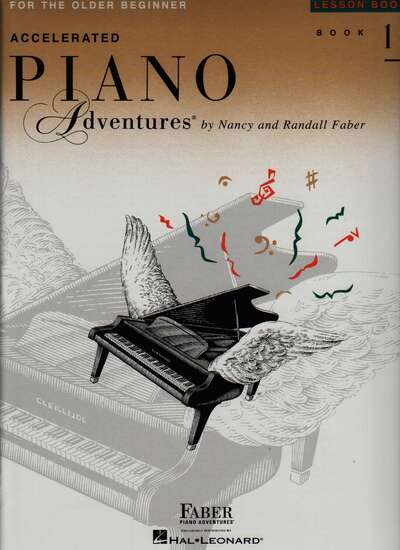 photo of Accelerated Piano Adventures, Lesson Book, Level 1, 1998 edition