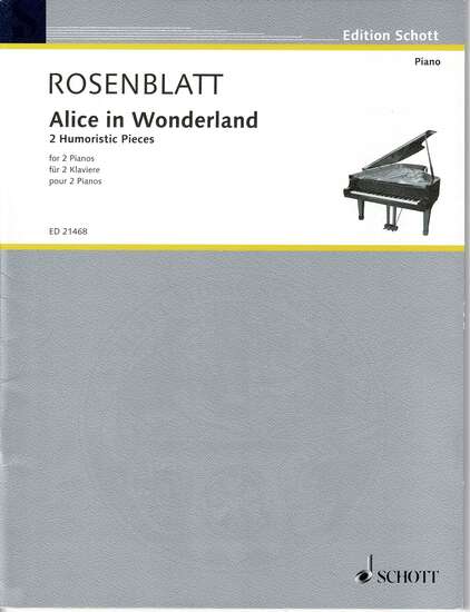 photo of Alice in Wonderland for 2 Pianos, 2 scores