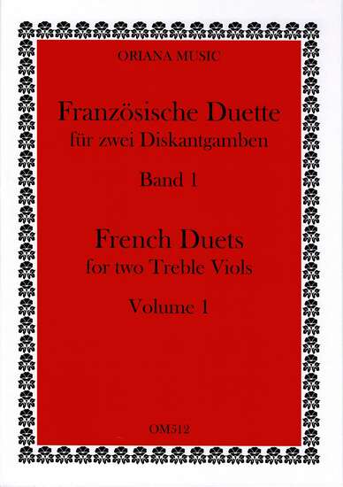photo of French Duets for two Treble Viols