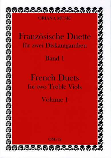 photo of French Duets for two Treble Viols