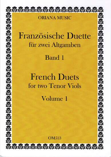 photo of French Duets for two Tenor Viols