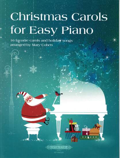 photo of Christmas Carols for Easy Piano, 16 favorite carols and songs