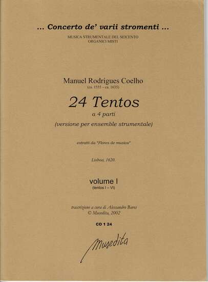 photo of 24 Tentos a 4 parti estratti da Flores de musica, version for ensemble