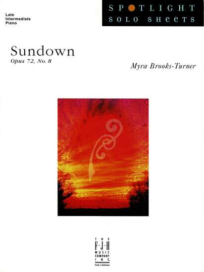 photo of Sundown, Opus 72, No. 8